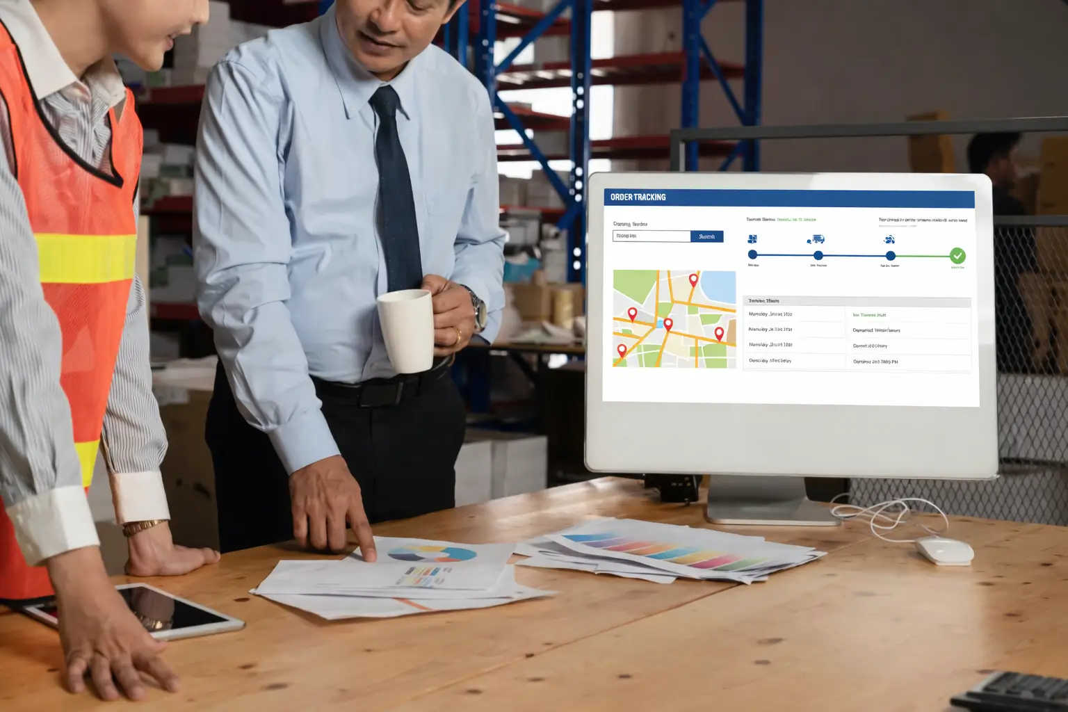 Custom Web Application for Logistics